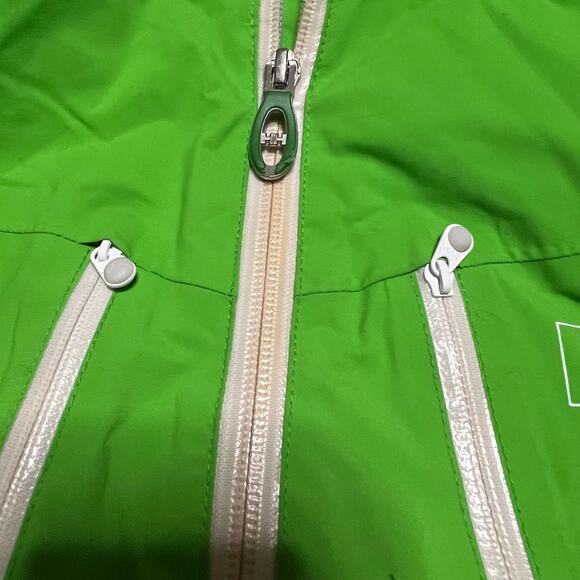 Helly Hansen Coat Womens Small Ski Jacket Lime Green RECCO Insulated Stretch - Picture 9 of 14